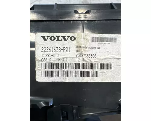 VOLVO VNL Gen 2 Instrument Cluster