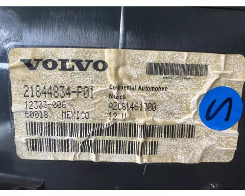 VOLVO VNL Gen 2 Instrument Cluster