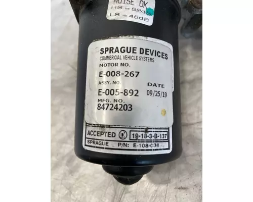 VOLVO VNL Gen 3 Wiper Motor, Windshield