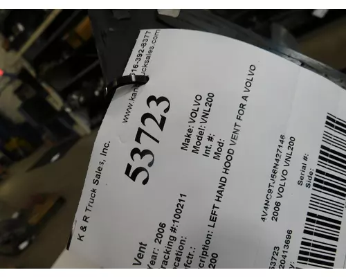 VOLVO VNL200 Dash Panel