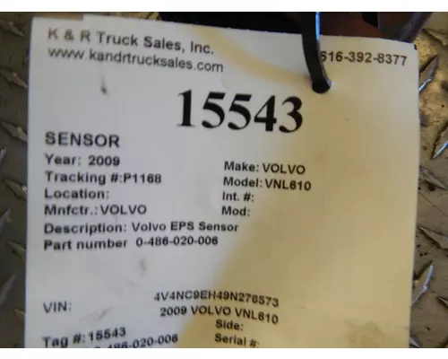 VOLVO VNL610 MODULE, BRAKE CONTROL (ABS)