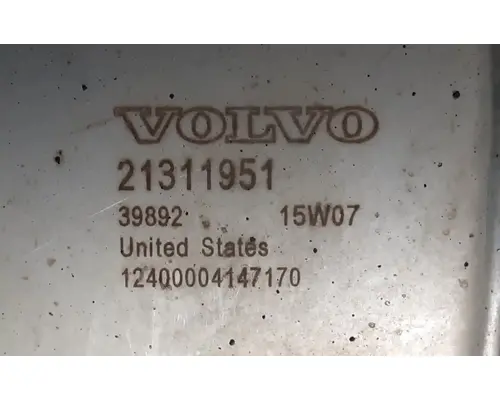 VOLVO VNL630 DPF (Diesel Particulate Filter)