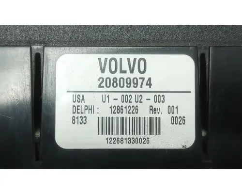 VOLVO VNL670 Temperature Control