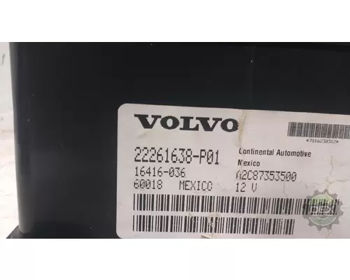 VOLVO VNL730 3811 combined instrument, complete