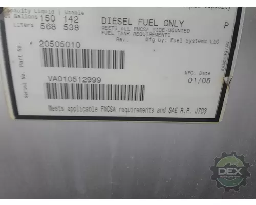 VOLVO VNL730 Fuel Tank