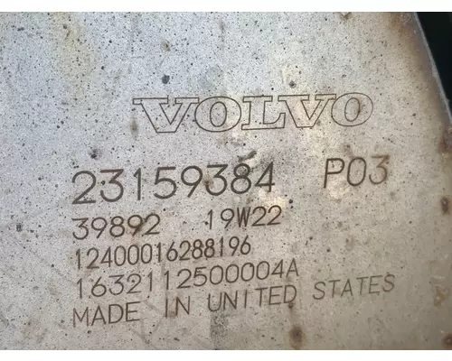 VOLVO VNL780 DPF(Diesel Particulate Filter)