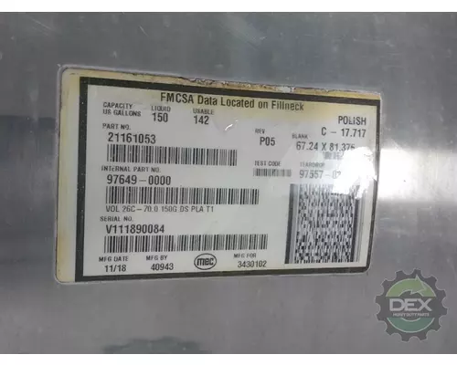 VOLVO VNL860 Fuel Tank