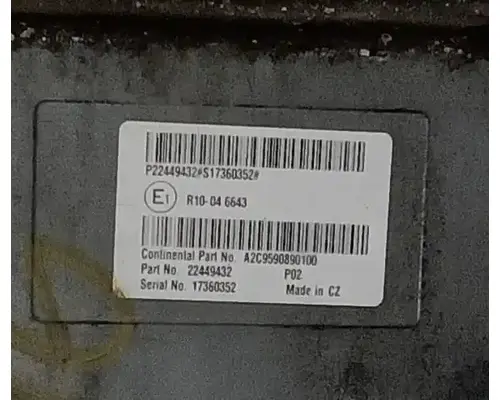 VOLVO VNL ACM Aftertreatment Control Module