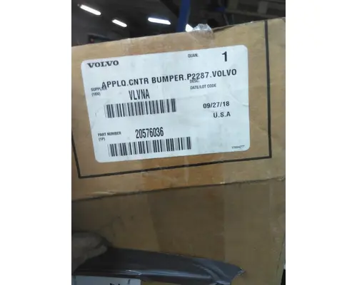 VOLVO VNL BUMPER CENTER