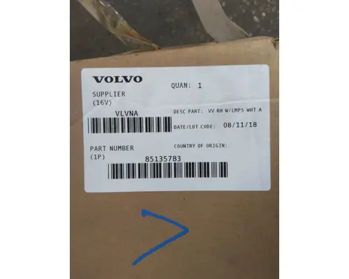 VOLVO VNL BUMPER END