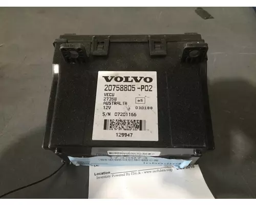 VOLVO VNL CAB CONTROL UNIT MODULE