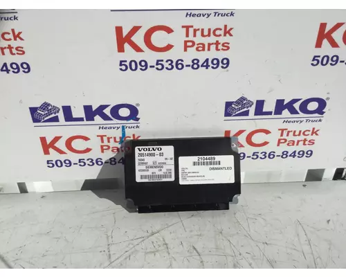 VOLVO VNL CHASSIS CONTROL MODULE (CCM)