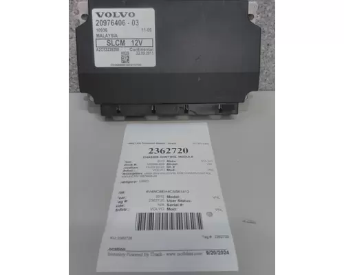VOLVO VNL CHASSIS CONTROL MODULE (CCM)