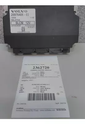 VOLVO VNL CHASSIS CONTROL MODULE (CCM)