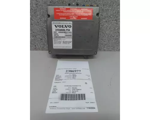 VOLVO VNL CHASSIS CONTROL MODULE (CCM)