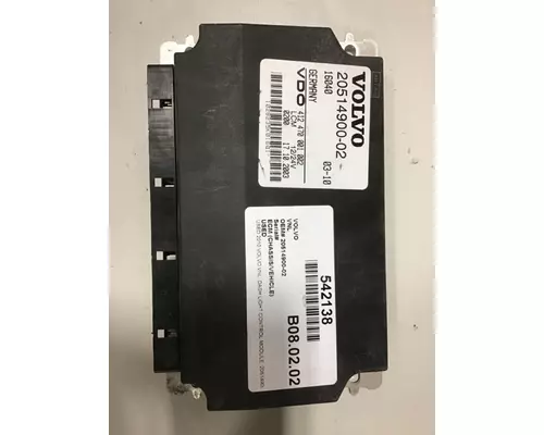 VOLVO VNL CHASSIS CONTROL MODULE