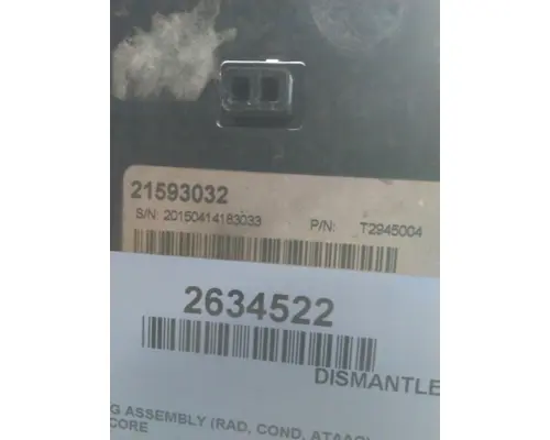 VOLVO VNL COOLING ASSEMBLY (RAD, COND, ATAAC)