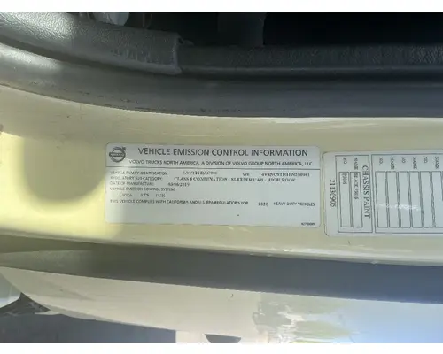 VOLVO VNL Cab Assembly