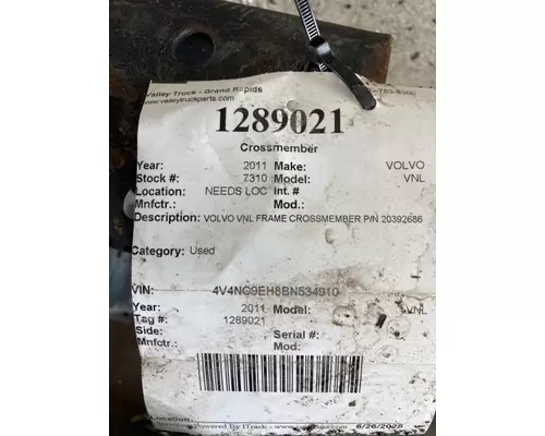 VOLVO VNL Crossmember