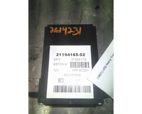 VOLVO VNL DASH CONTROL MODULE