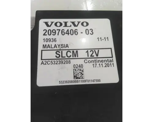 VOLVO VNL DASH CONTROL MODULE