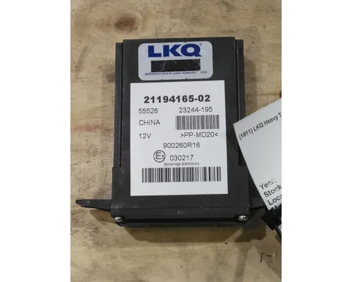 VOLVO VNL DASH CONTROL MODULE