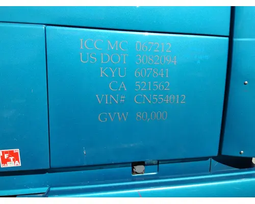 VOLVO VNL DOOR, COMPARTMENT