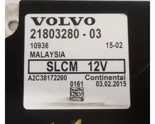 VOLVO VNL DashConsole Switch