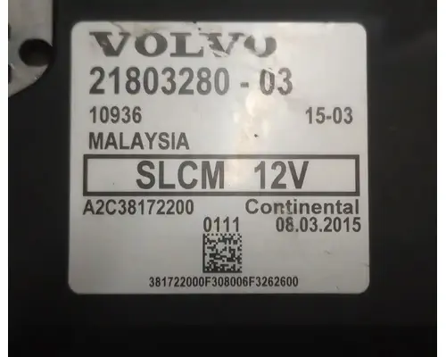 VOLVO VNL DashConsole Switch