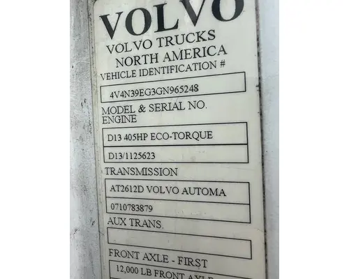 VOLVO VNL Differential Assembly (Front, Rear)