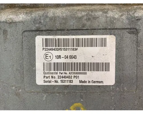 VOLVO VNL ECM (EGR Maintenance Reminder)