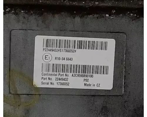 VOLVO VNL Electronic Engine Control Module