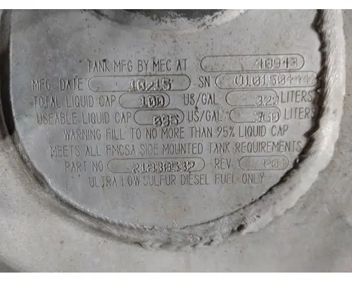 VOLVO VNL FUEL TANK