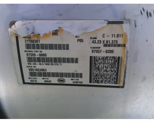 VOLVO VNL FUEL TANK