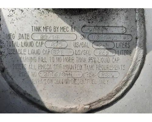 VOLVO VNL FUEL TANK