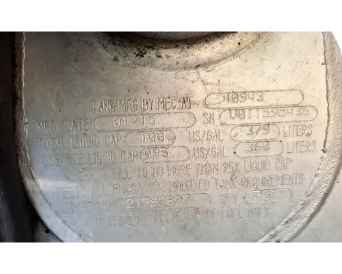 VOLVO VNL FUEL TANK