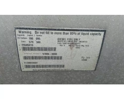 VOLVO VNL FUEL TANK