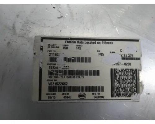 VOLVO VNL FUEL TANK