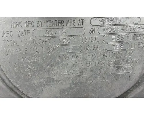 VOLVO VNL FUEL TANK