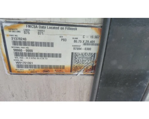 VOLVO VNL FUEL TANK