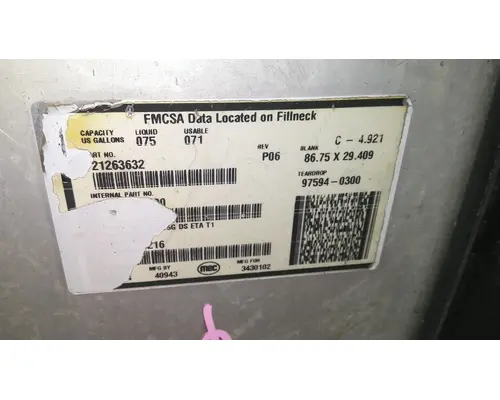 VOLVO VNL FUEL TANK