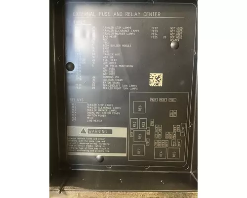 VOLVO VNL FUSE BOX