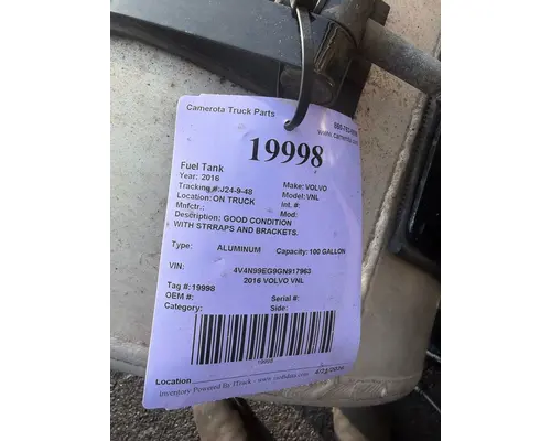 VOLVO VNL Fuel Tank