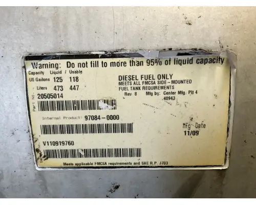 VOLVO VNL Fuel Tank