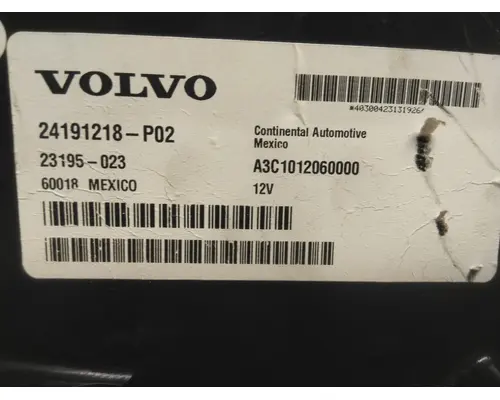 VOLVO VNL GAUGE CLUSTER