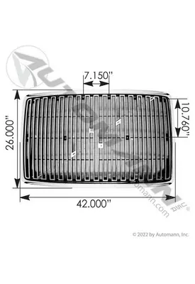 VOLVO VNL GRILLE