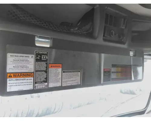 VOLVO VNL INTERIOR SUN VISOR