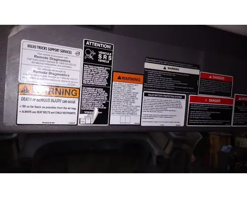 VOLVO VNL INTERIOR SUN VISOR