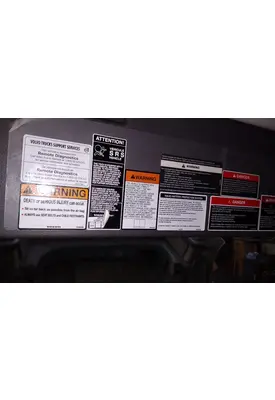 VOLVO VNL INTERIOR SUN VISOR