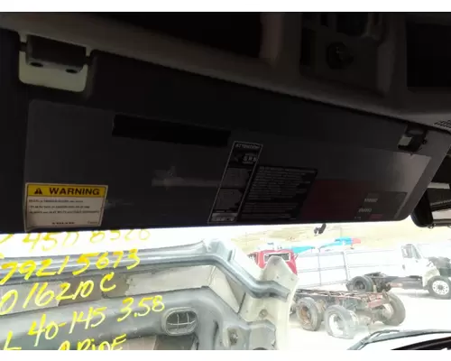 VOLVO VNL INTERIOR SUN VISOR